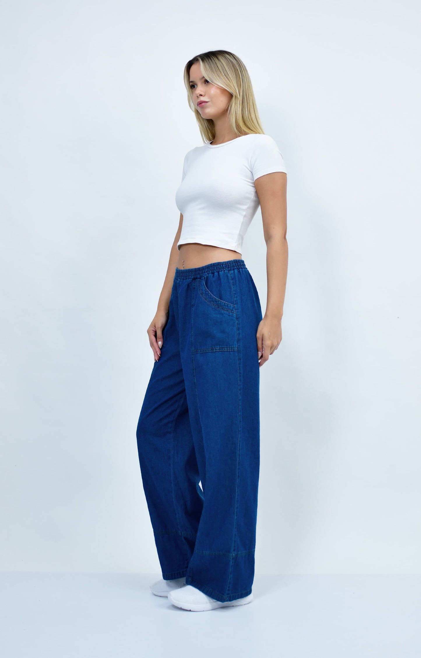 Pantalon Recto Recorte