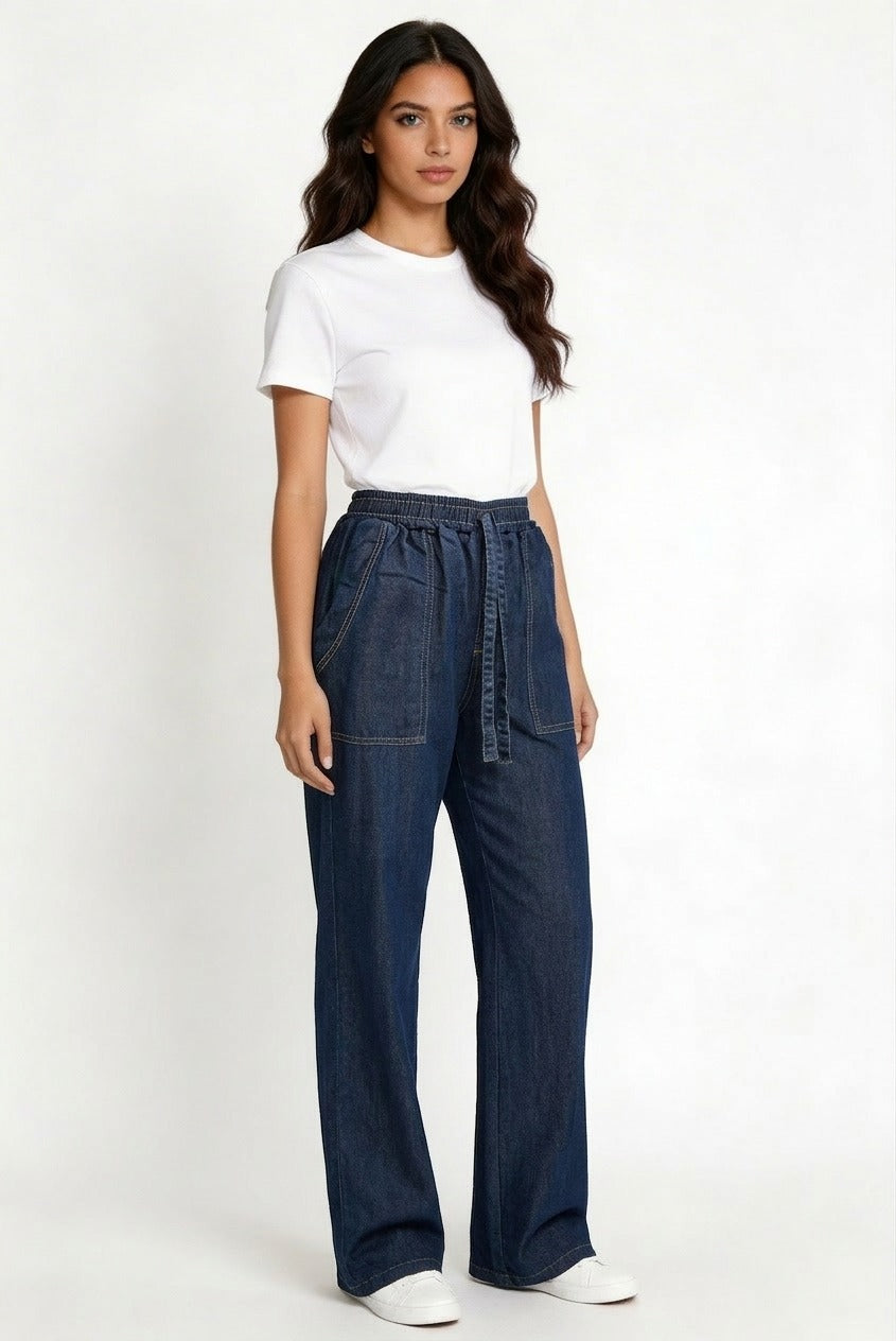 Pantalon Mom Clasico Dark