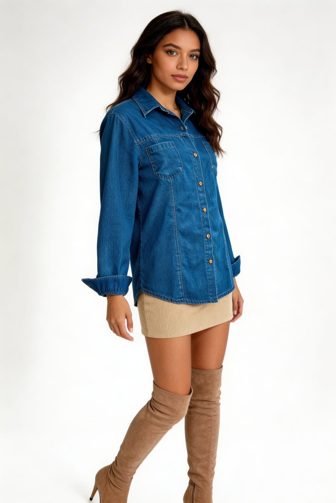 Camisa Azul