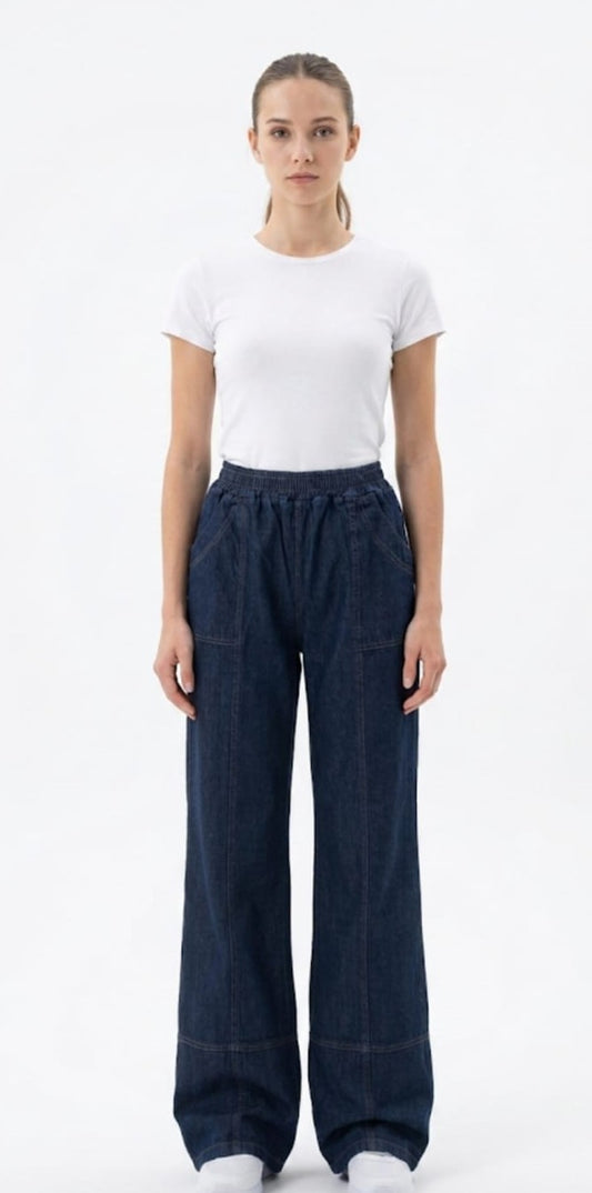 Pantalon Recto recote
