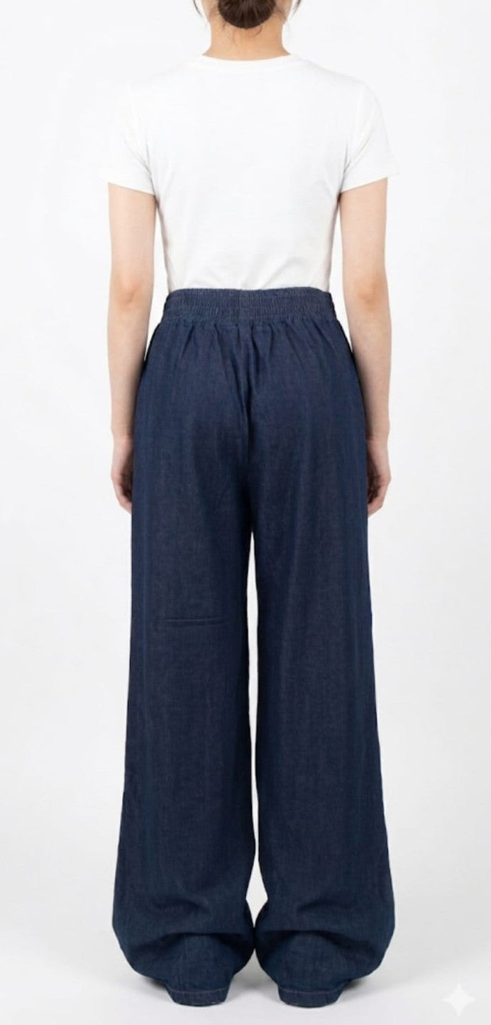 Pantalon Mora Azul Oscuro