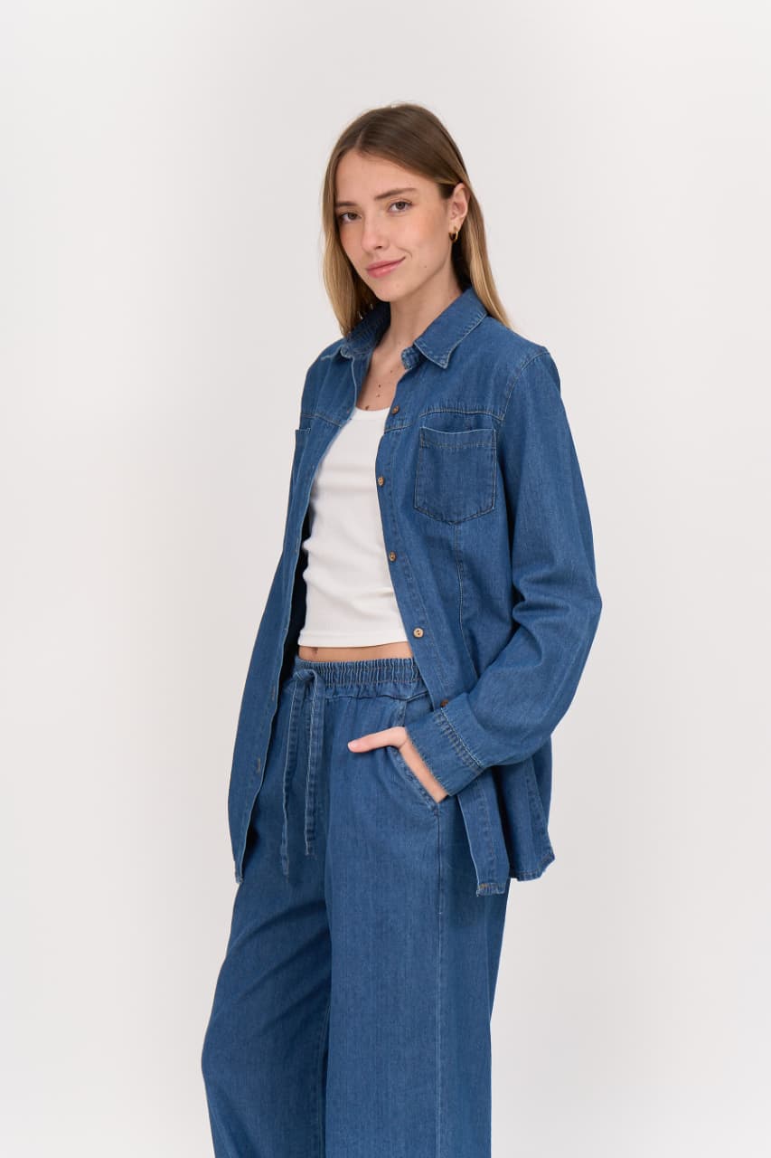 Camisa Azul