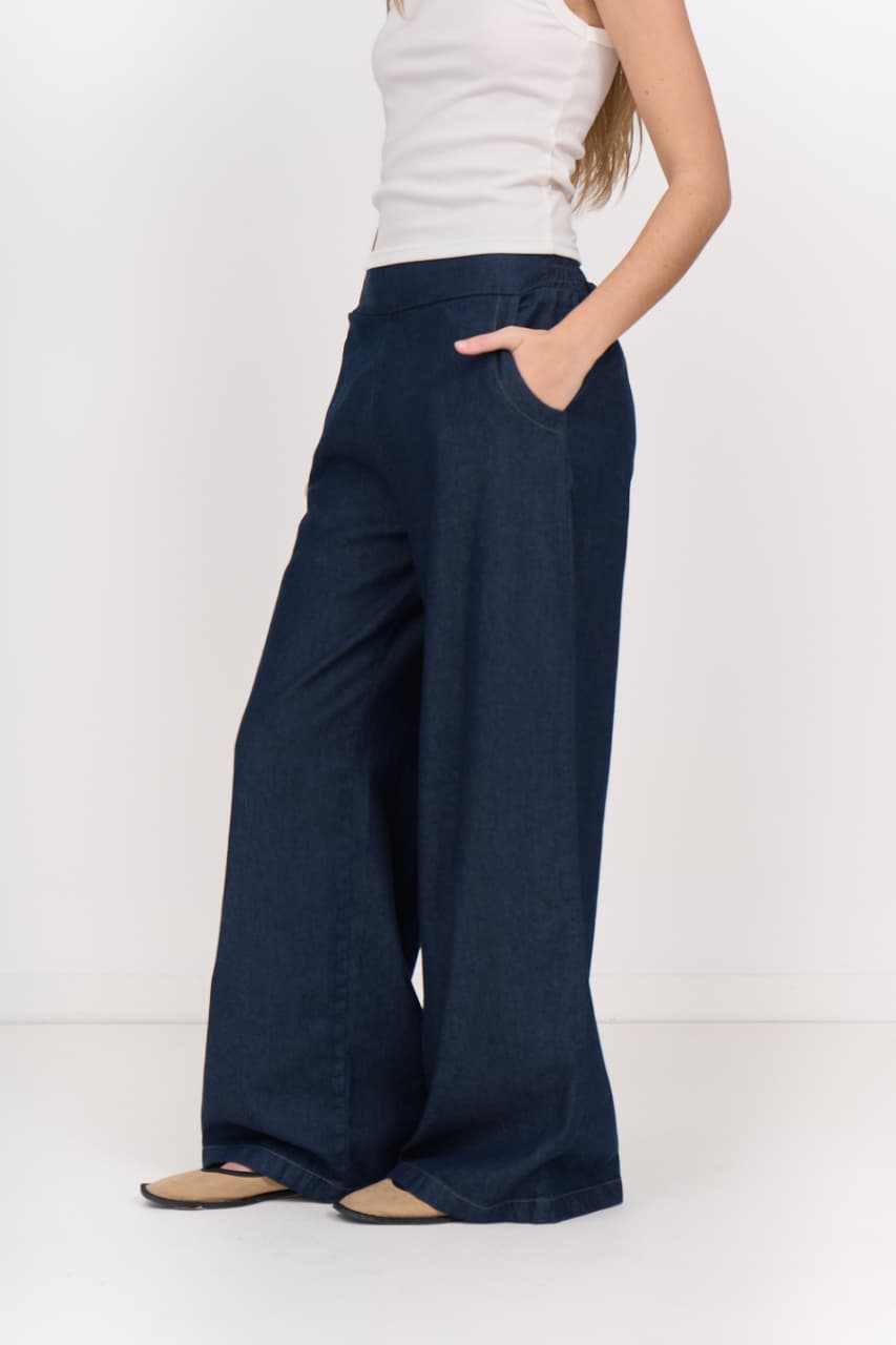 Pantalon Mora Azul Oscuro