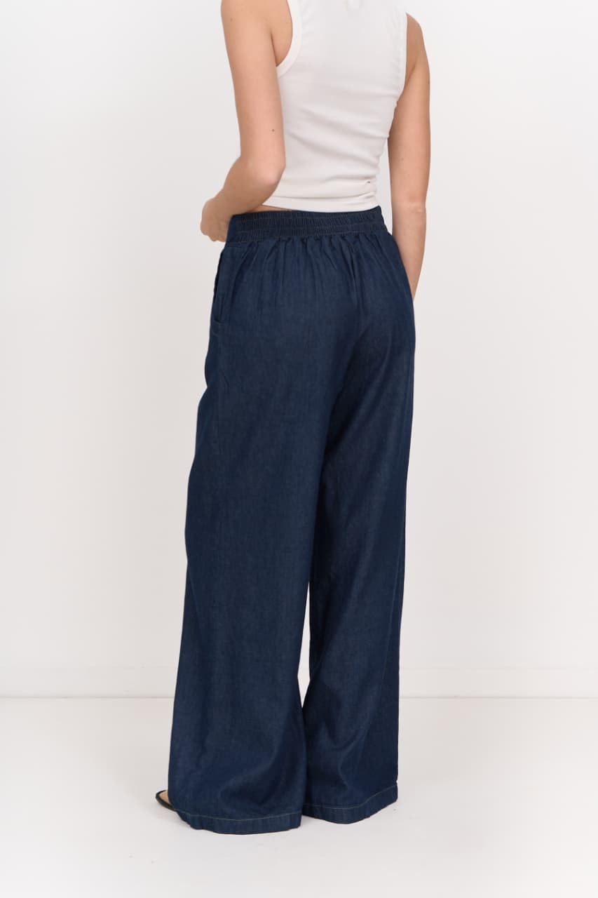 Pantalon Mora Azul Oscuro